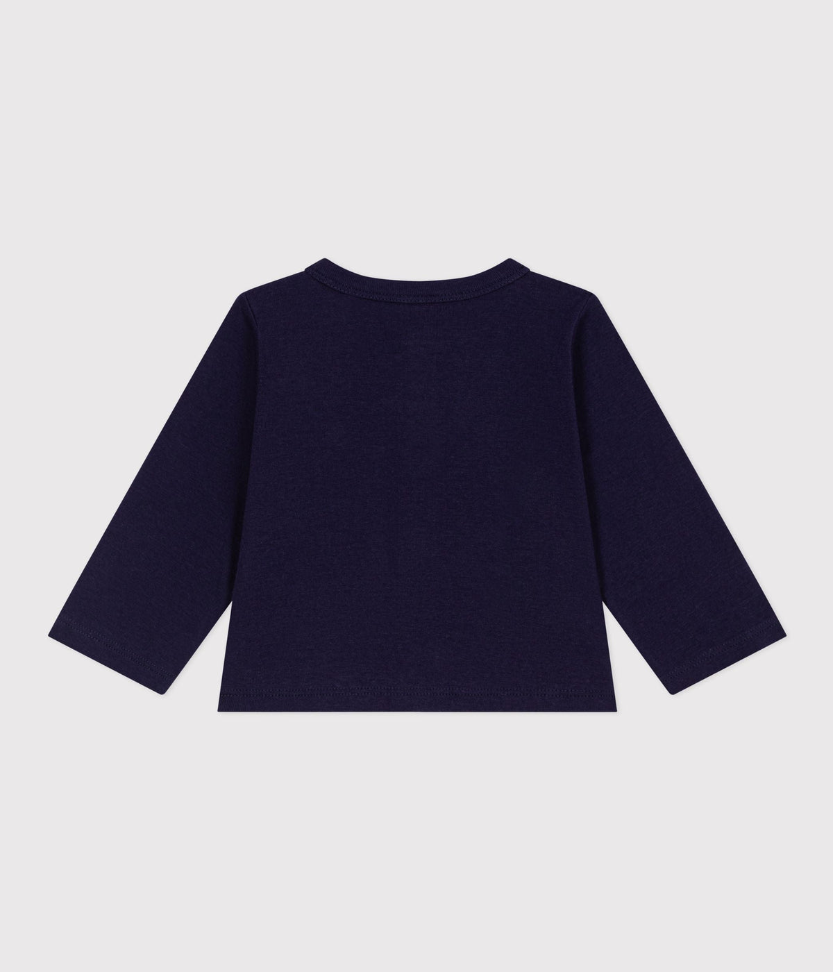 Cardigan bébé en coton uni – D1