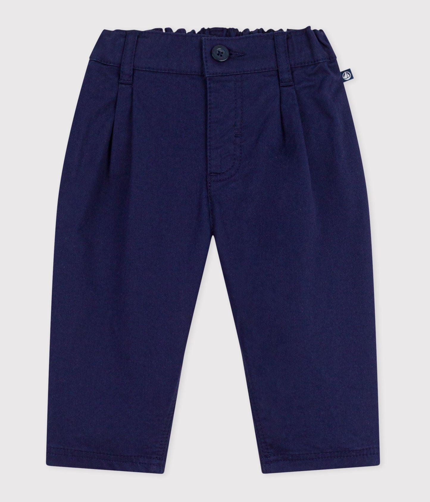 Pantalon bébé en serge uni – F1