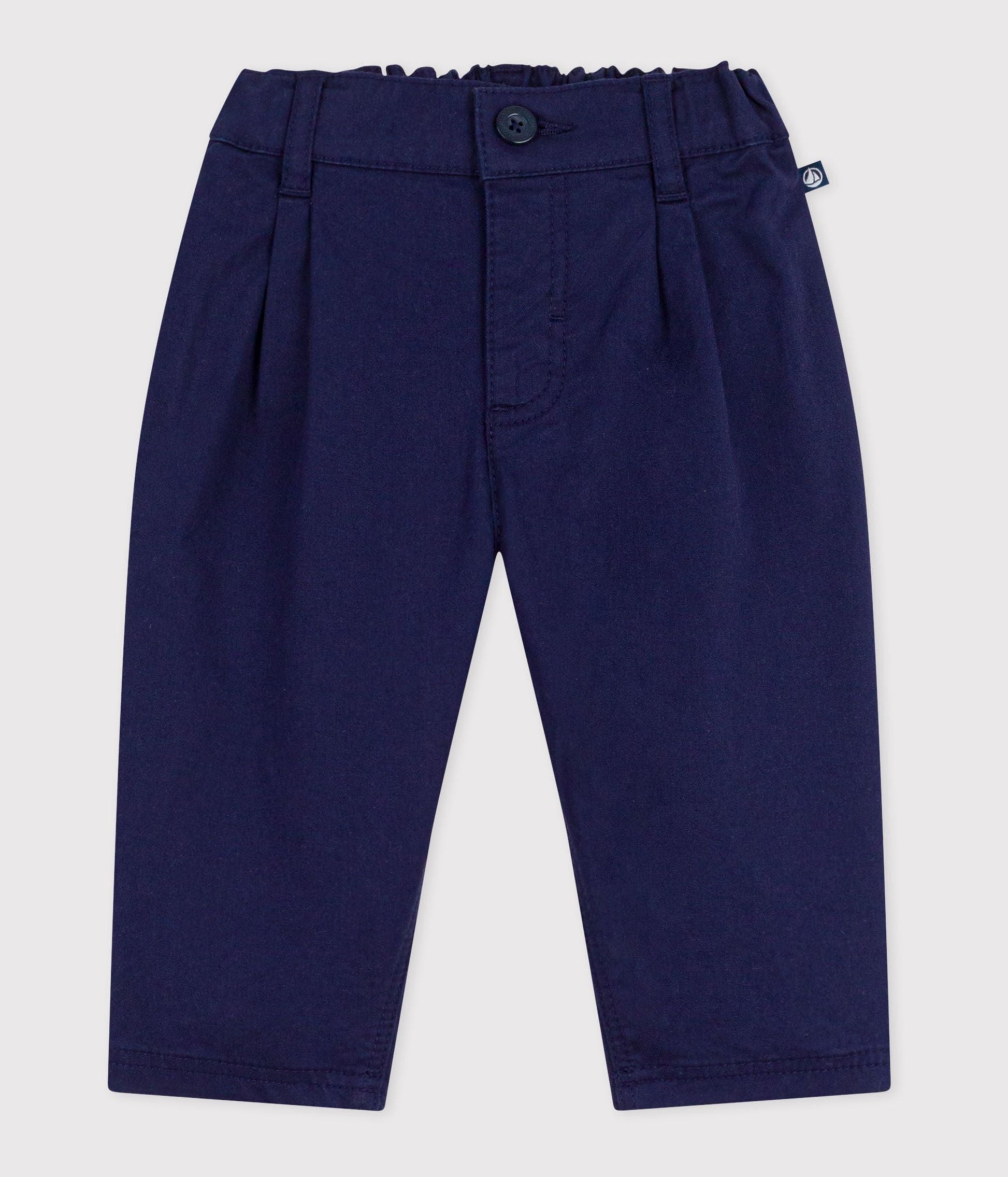 Pantalon bébé en serge uni – F1