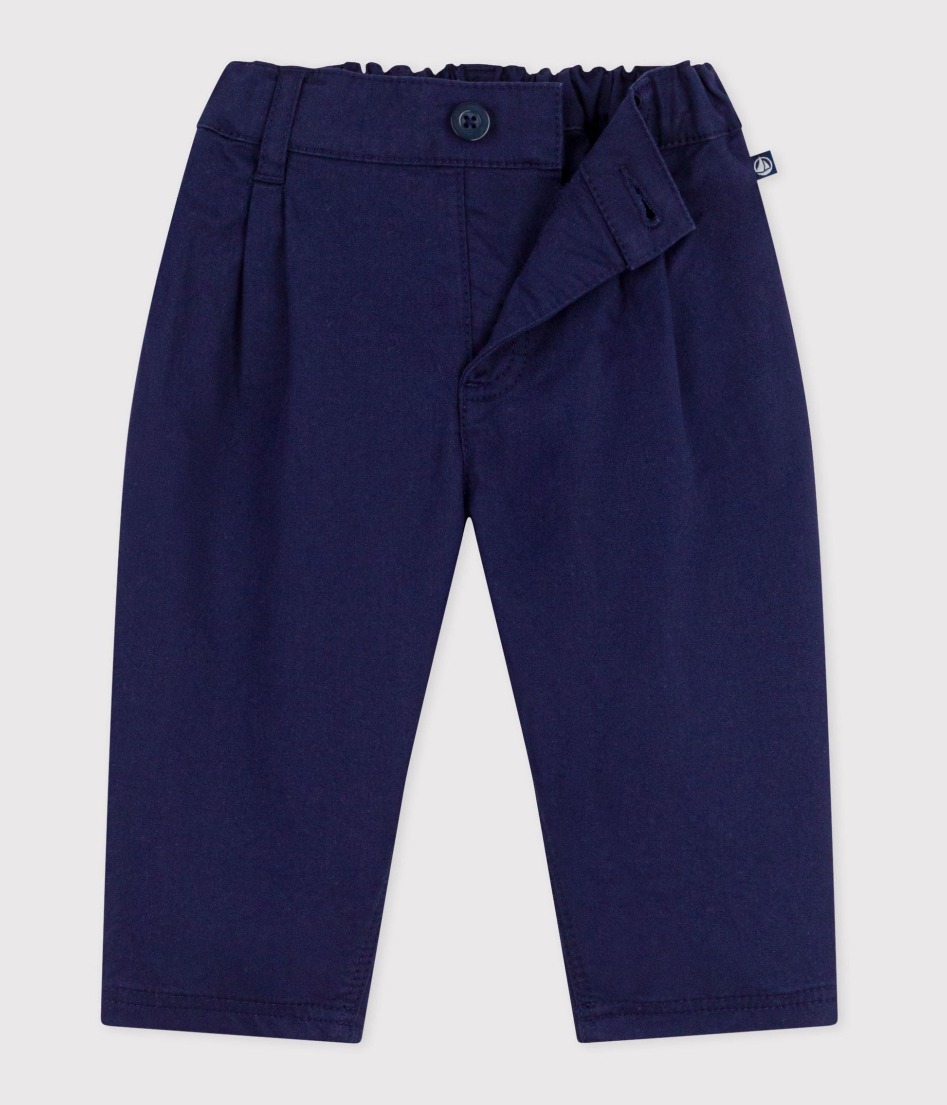 Pantalon bébé en serge uni – F2