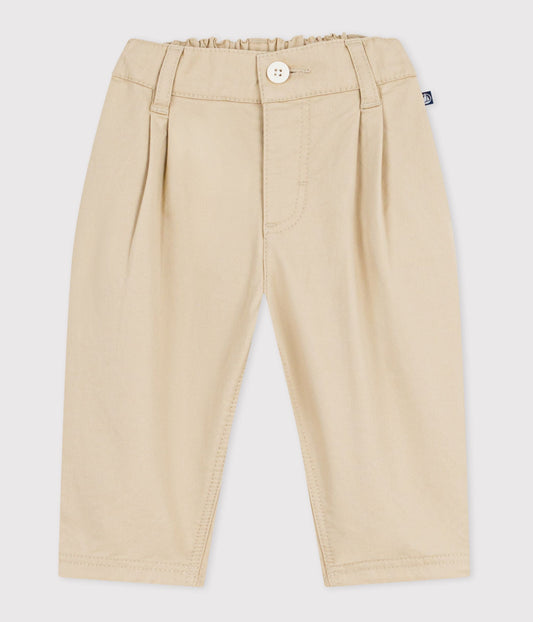Pantalon bébé en serge uni – F1