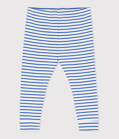 Legging bébé en coton rayé – F1