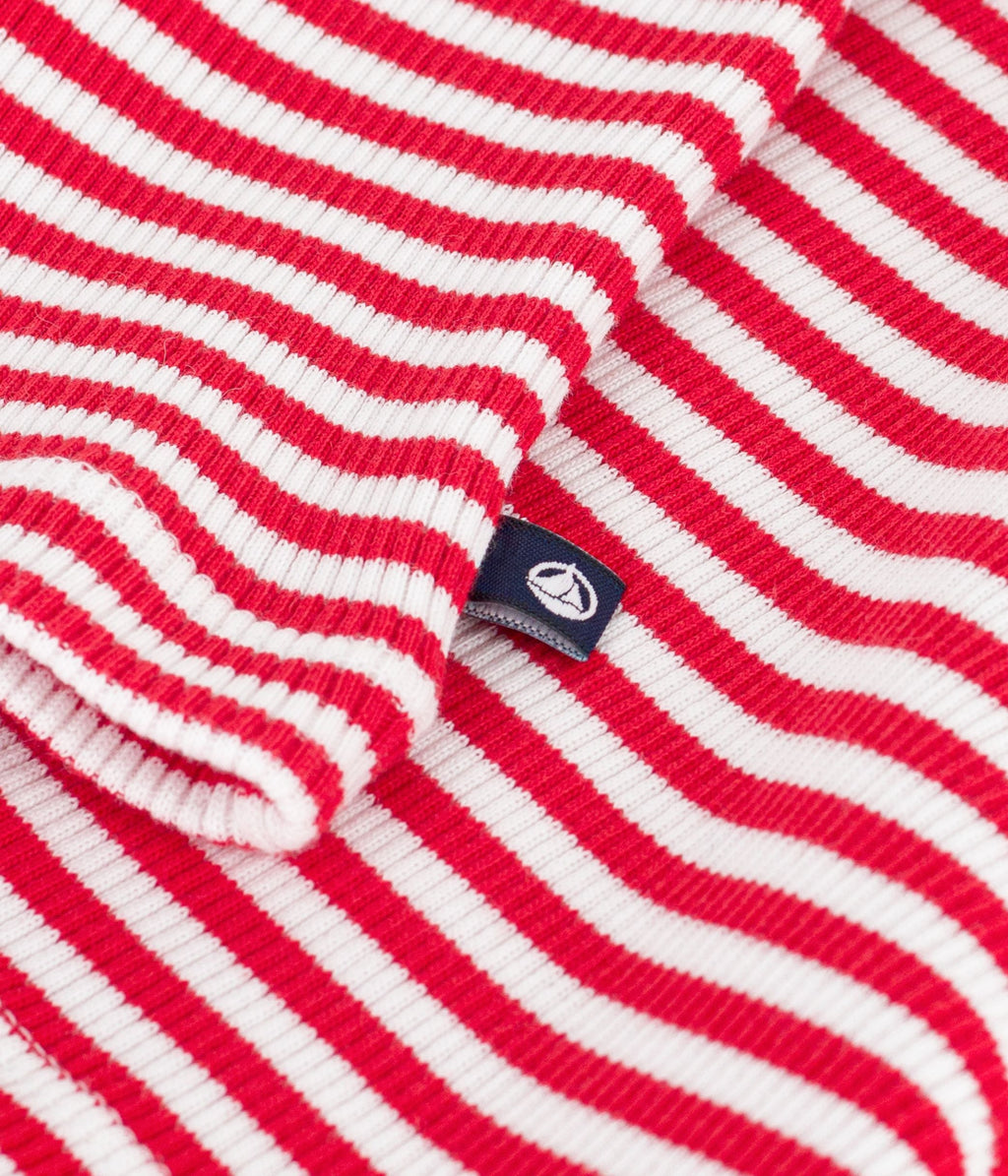 Tee-shirt enfant manches courtes en coton à rayures – Z1