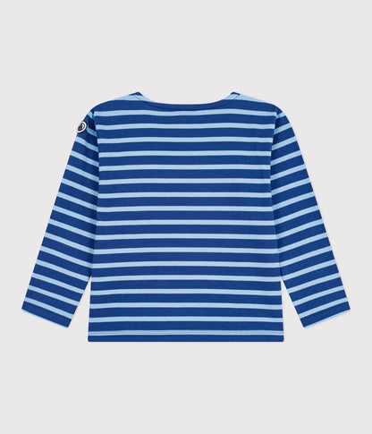 Marinière enfant en coton à rayures – D1