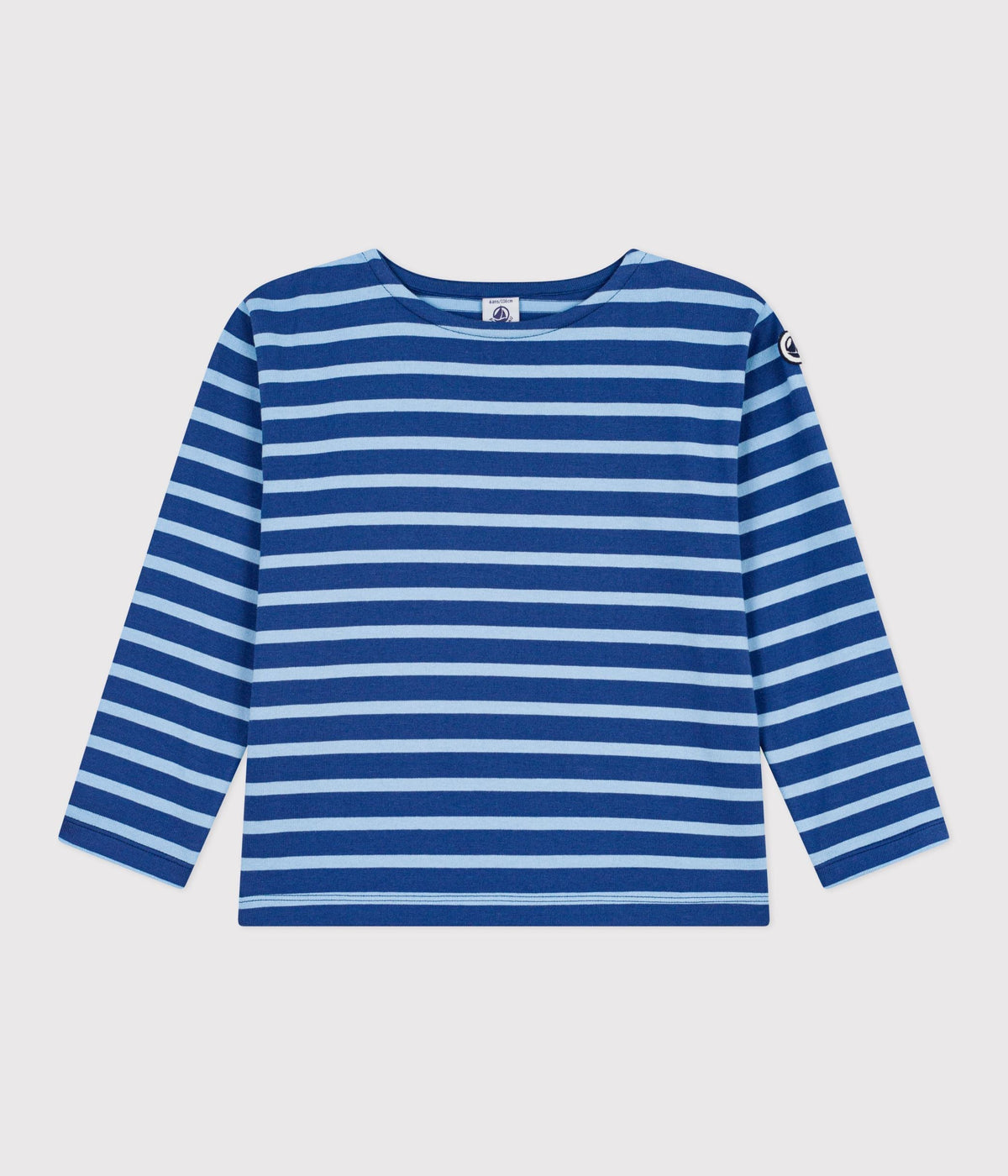 Marinière enfant en coton à rayures – F1
