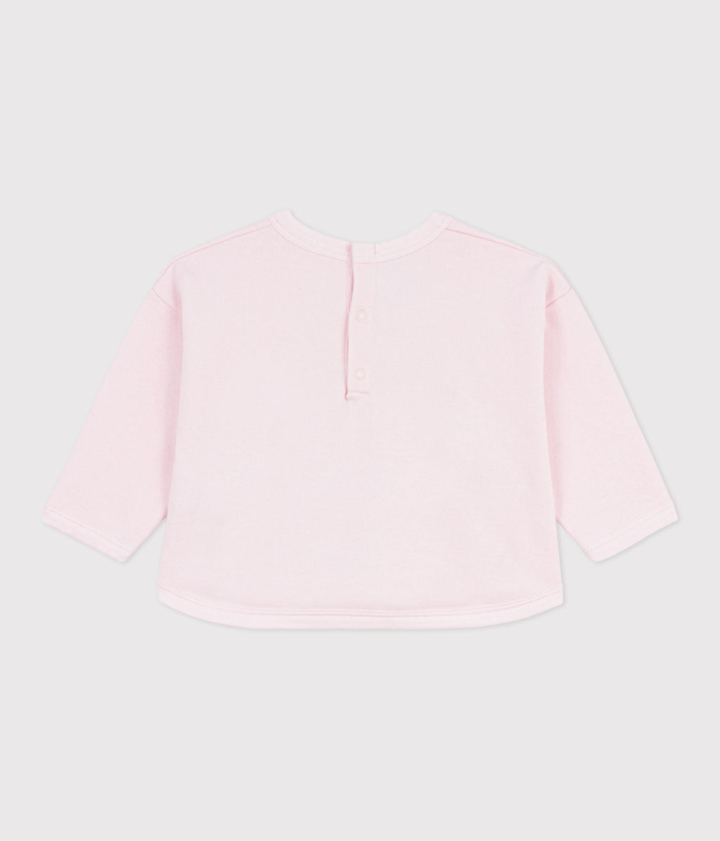 Sweatshirt à capuche bébé en coton à motifs – D1