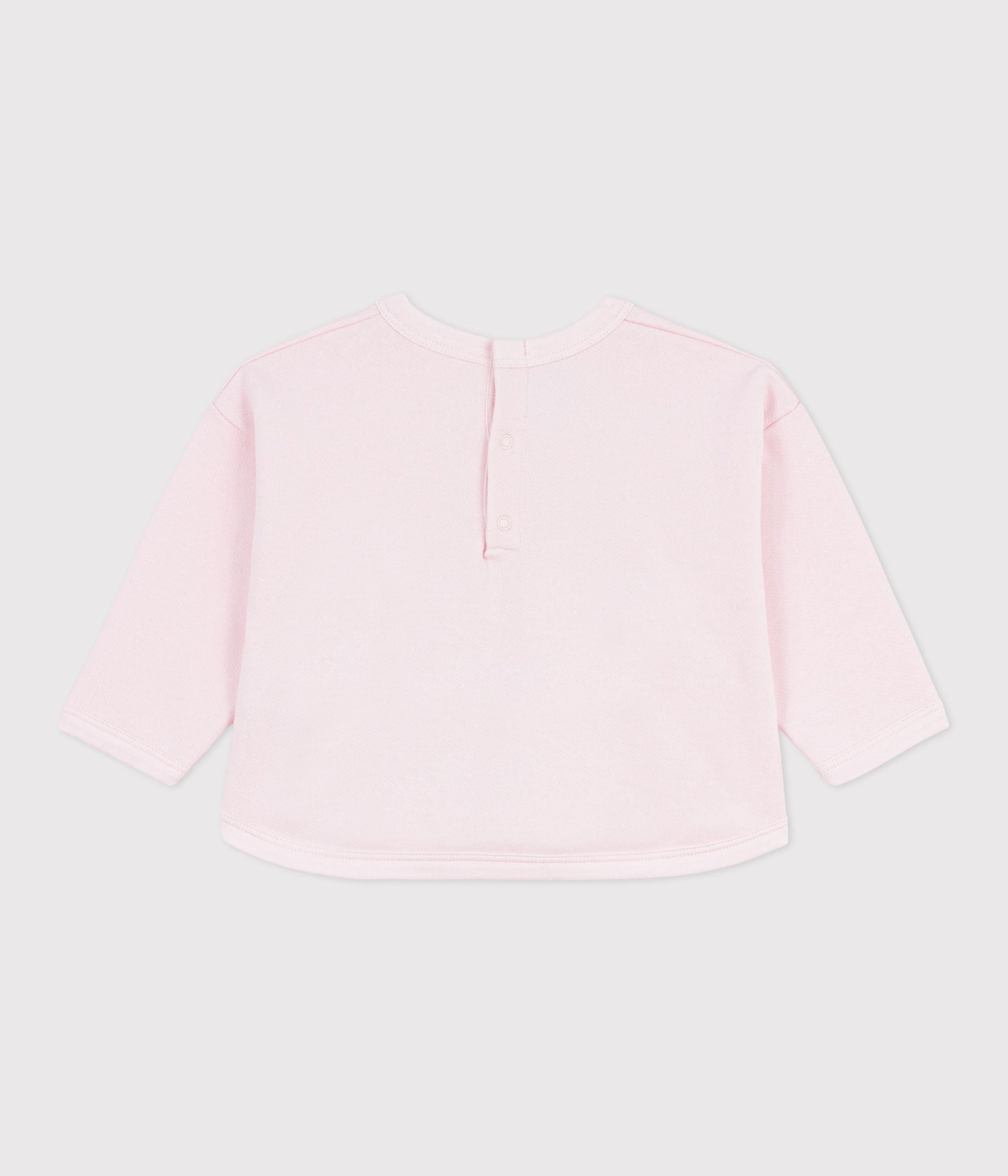 Sweatshirt à capuche bébé en coton à motifs – D1