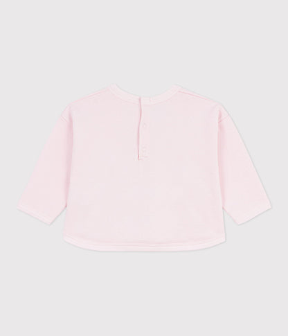 Sweatshirt à capuche bébé en coton à motifs – D1