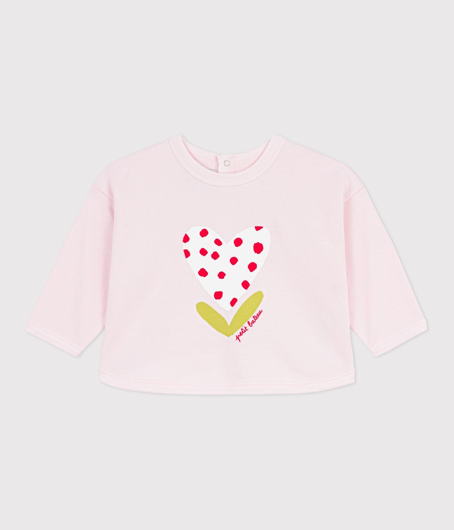 Sweatshirt à capuche bébé en coton à motifs – F1
