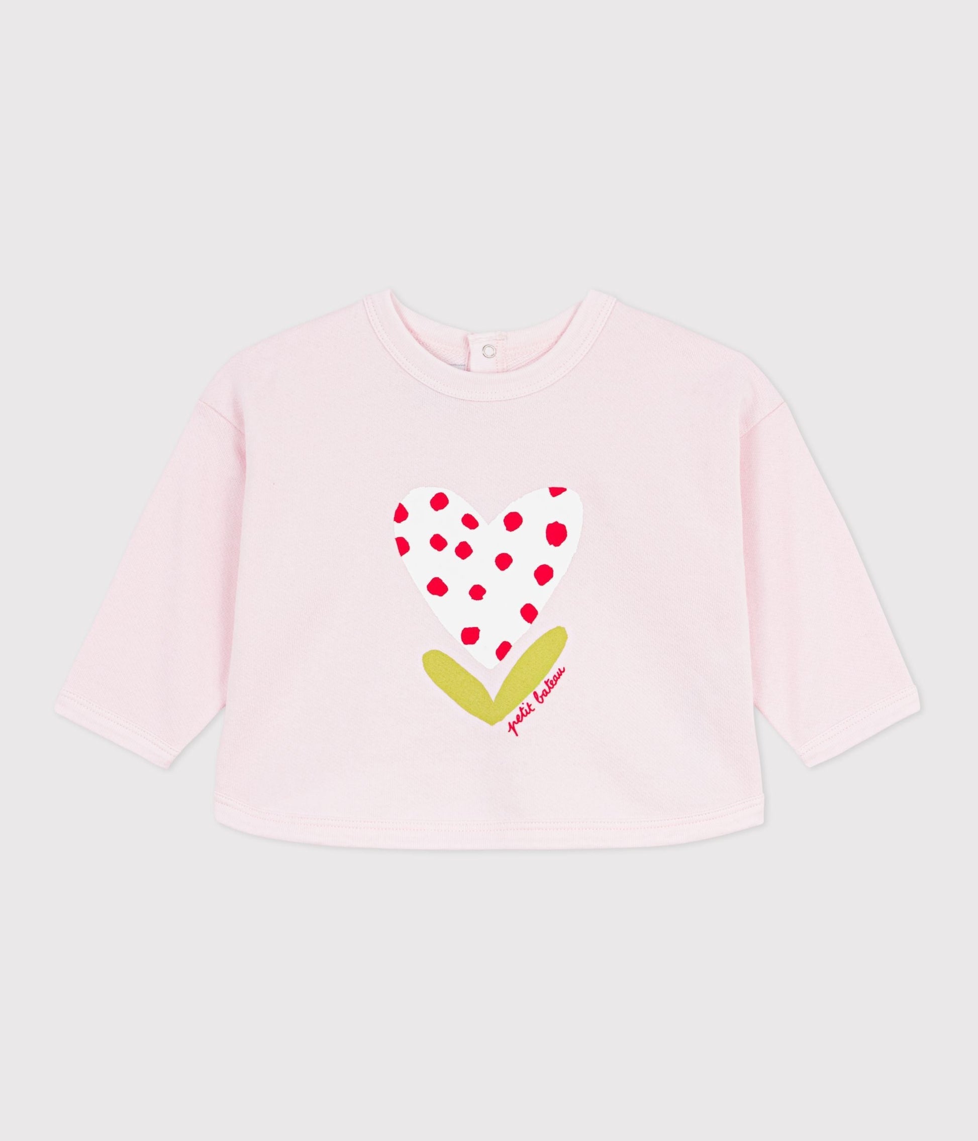 Sweatshirt à capuche bébé en coton à motifs – F1