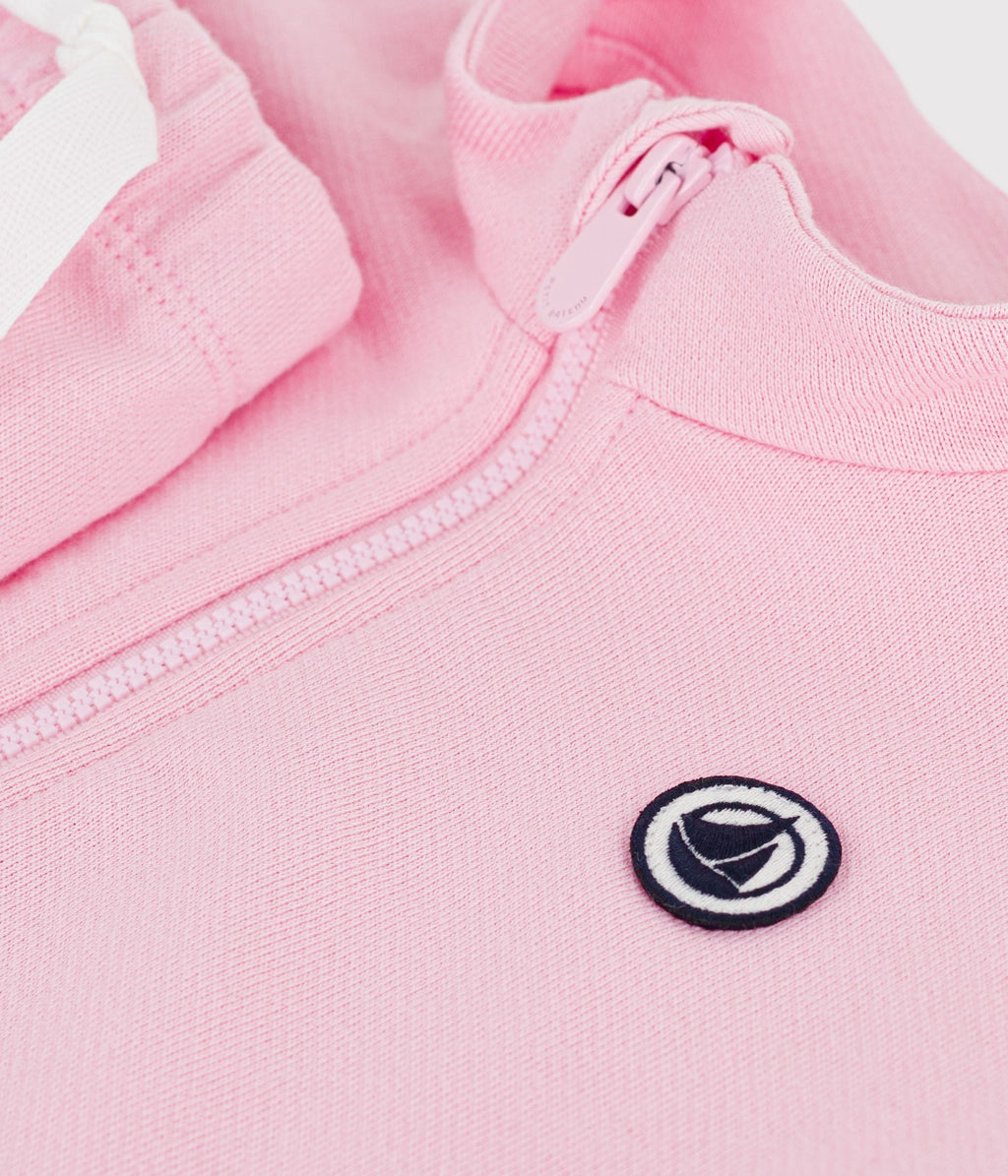 Ensemble sweatshirt et pantalon bébé en coton uni – Z1