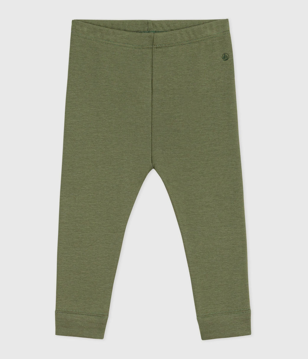 Legging bébé en coton uni – F1