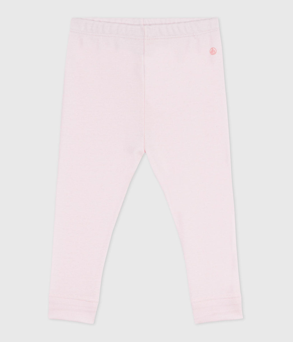 Legging bébé en coton uni – F1