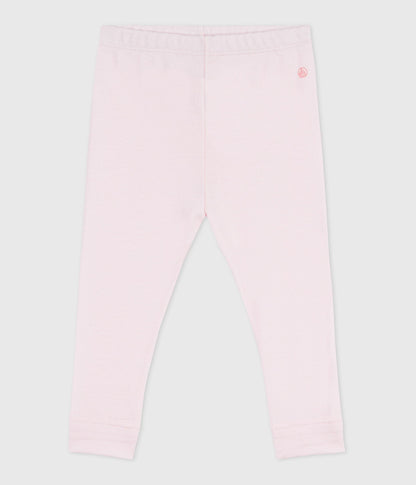 Legging bébé en coton uni – F1