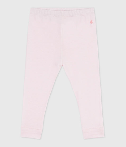 Legging bébé en coton uni – F1