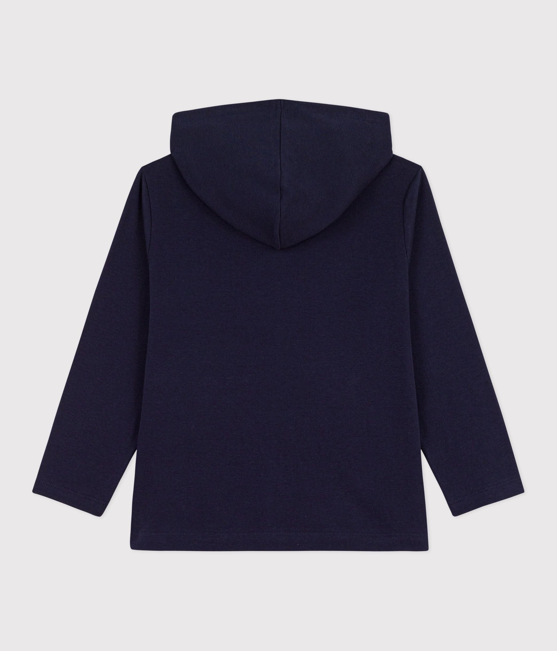 Sweatshirt à capuche zippé enfant en coton – D1