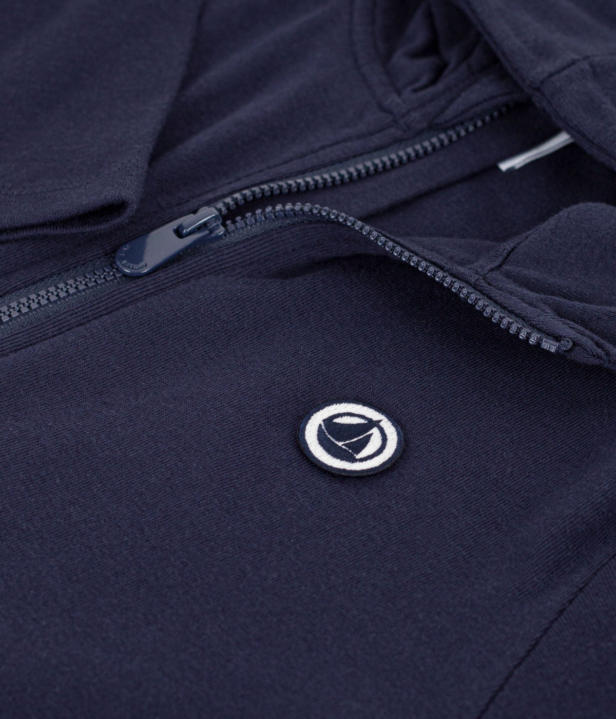Sweatshirt à capuche zippé enfant en coton – Z1