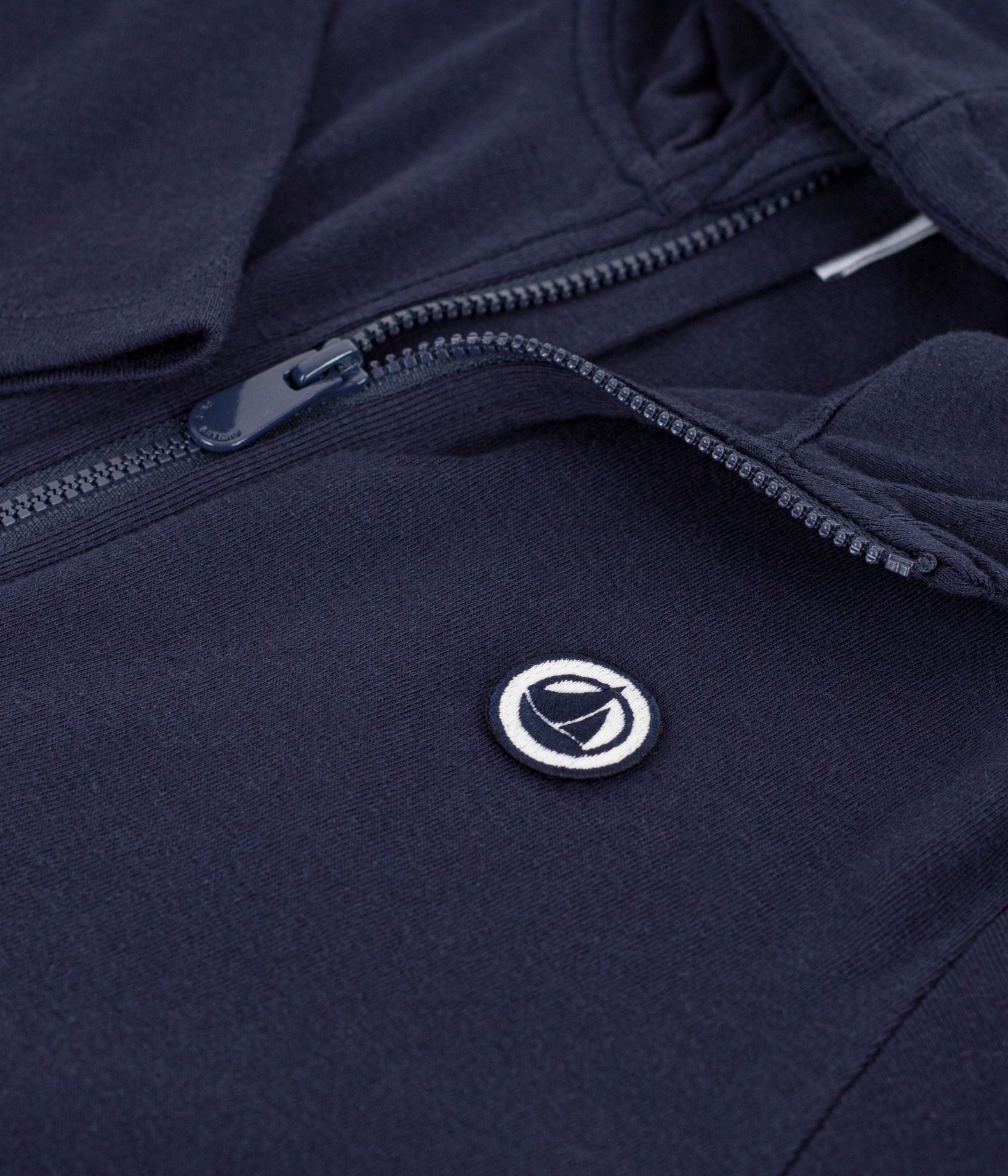 Sweatshirt à capuche zippé enfant en coton – Z1