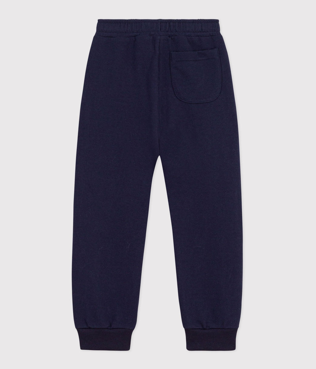 Pantalon de jogging enfant en coton uni – D1