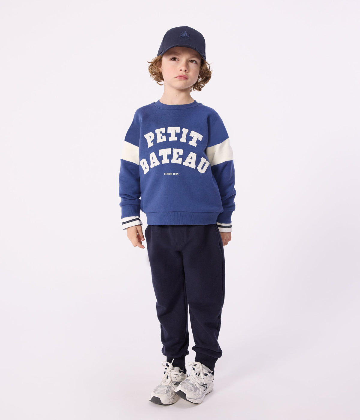 Pantalon de jogging enfant en coton uni – J2