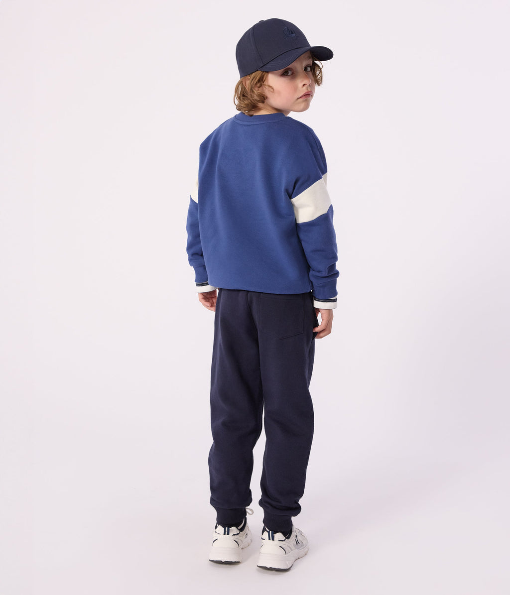 Pantalon de jogging enfant en coton uni – J3