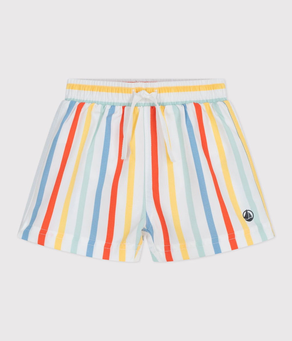 Short de bain bébé rayé – F1
