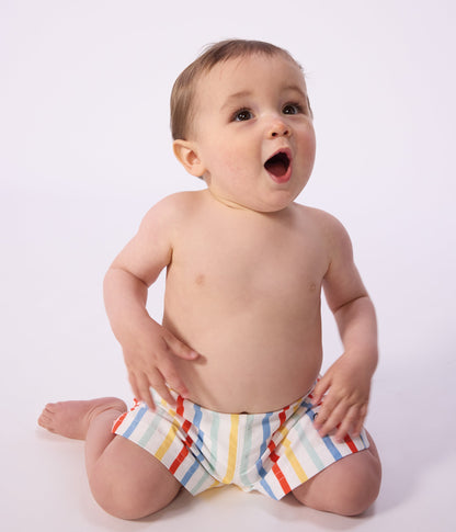 Short de bain bébé rayé – J2