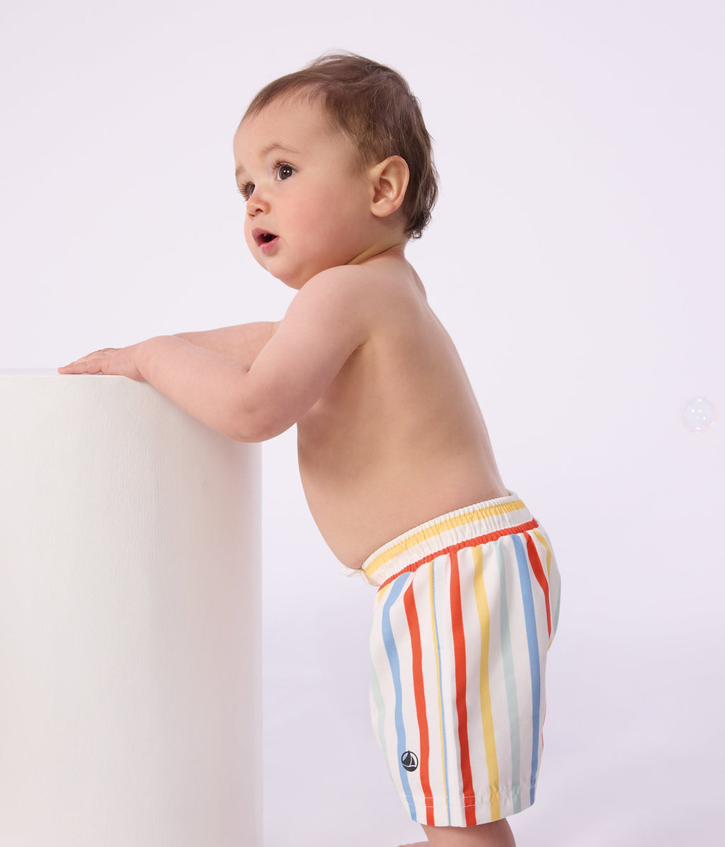 Short de bain bébé rayé – J3