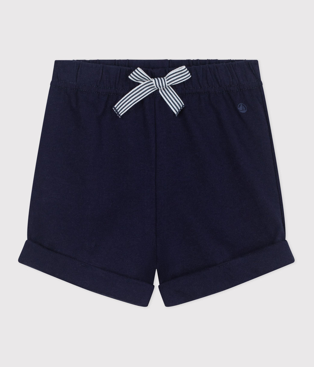 Short bébé en coton uni – F1