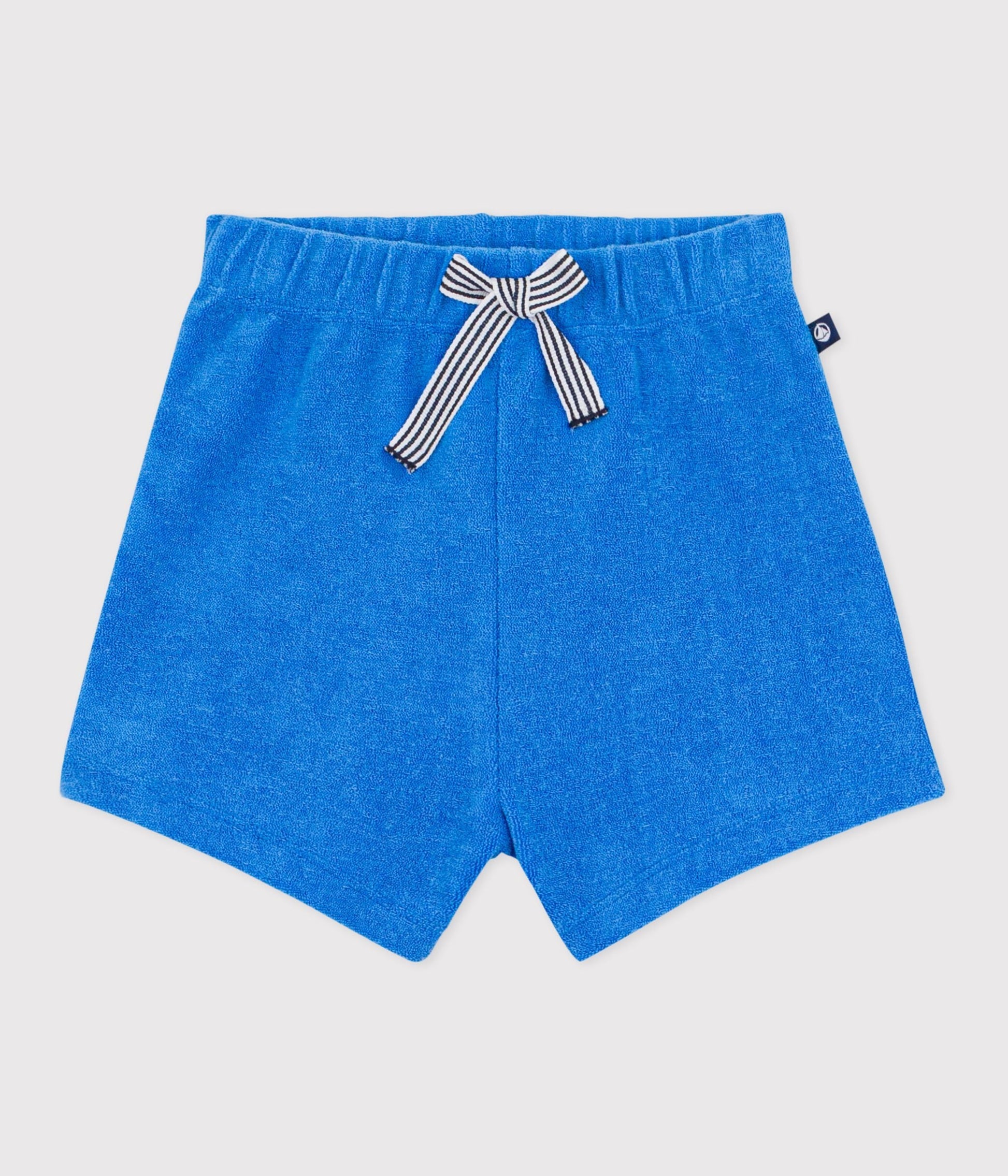 Short bébé en éponge uni – F1