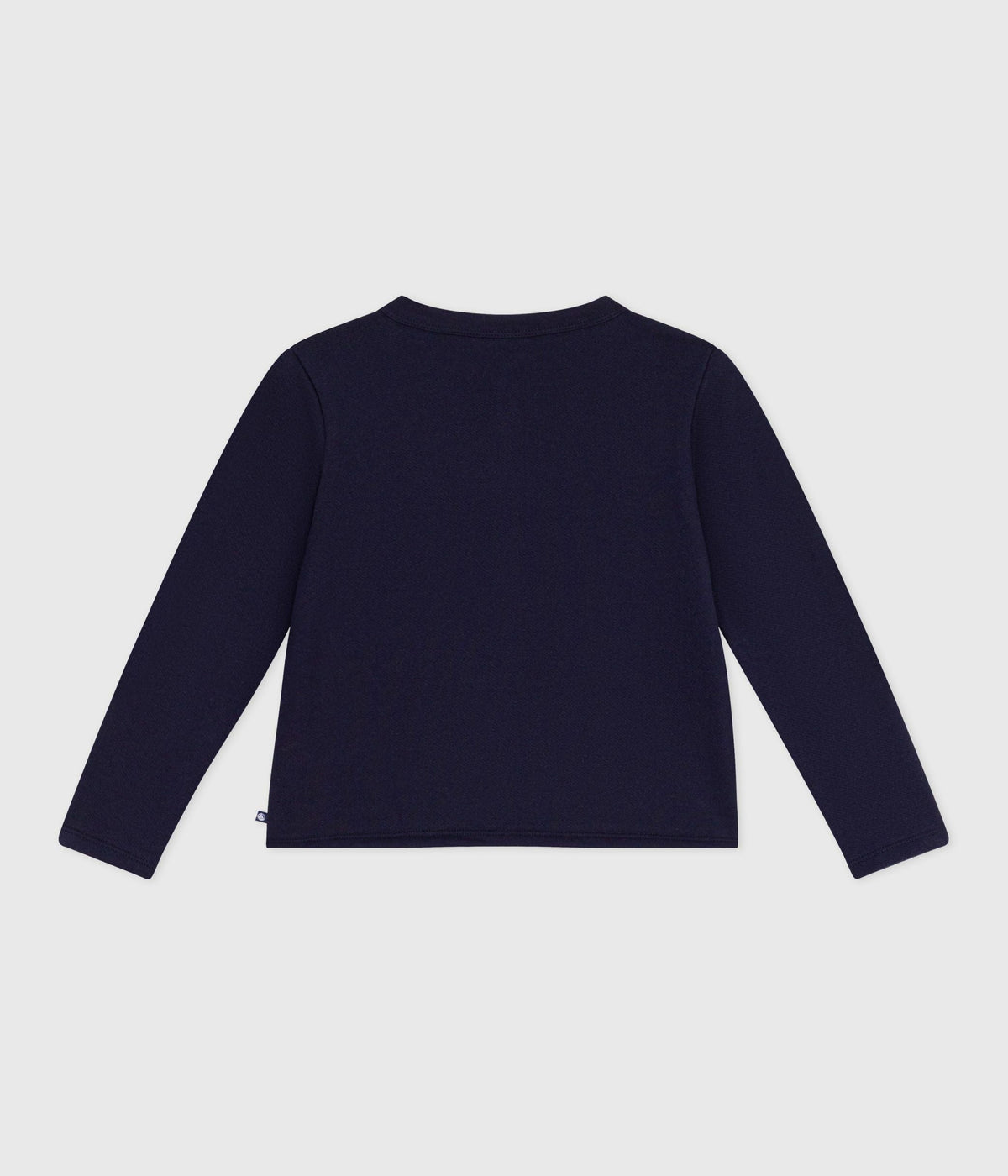 Cardigan enfant en coton uni – D1