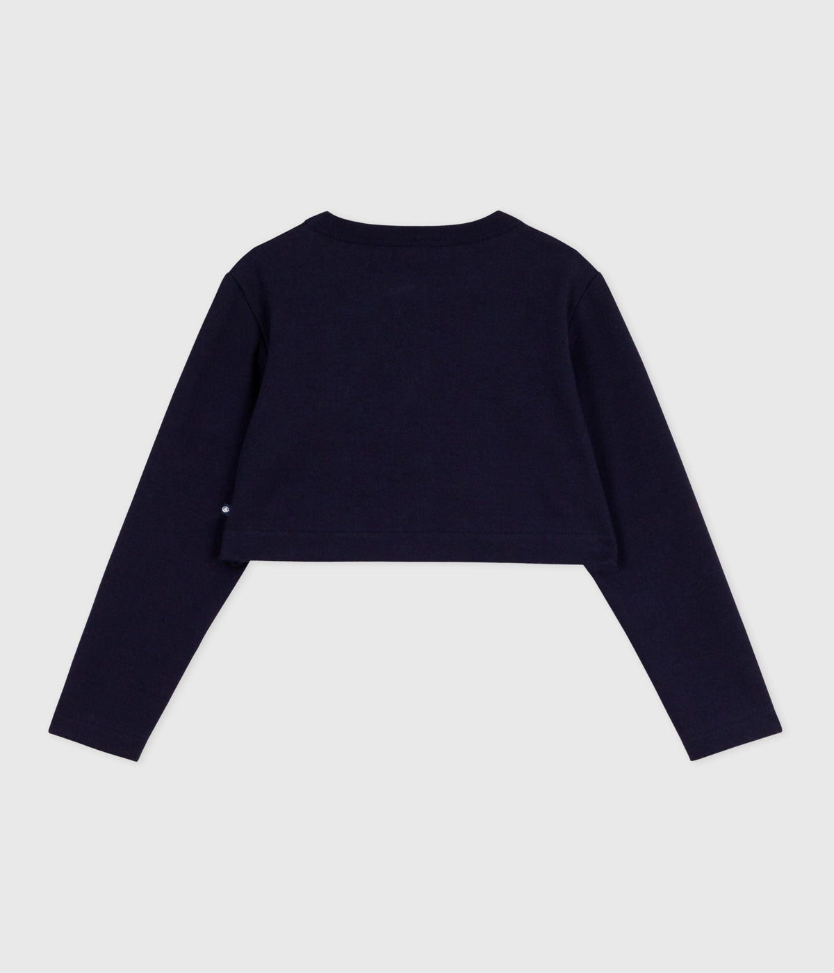 Cardigan enfant en coton uni – D1