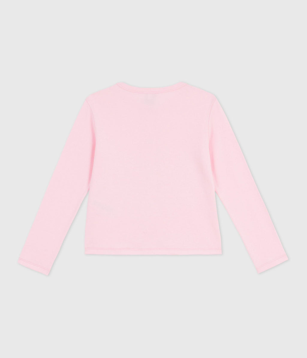 Cardigan enfant en coton uni – D1