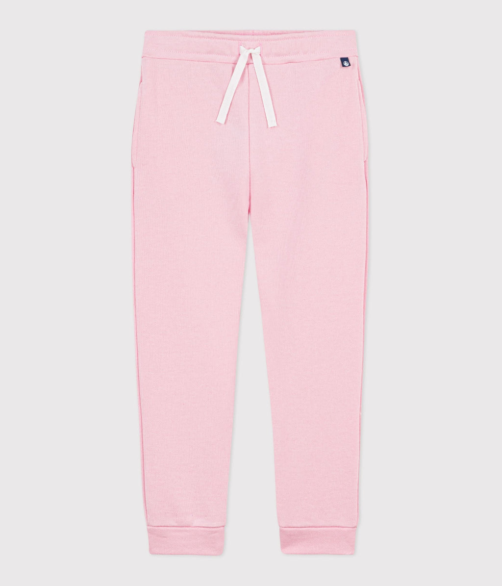 Pantalon de jogging enfant en coton uni – F1