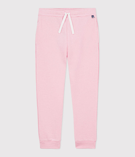 Pantalon de jogging enfant en coton uni – F1