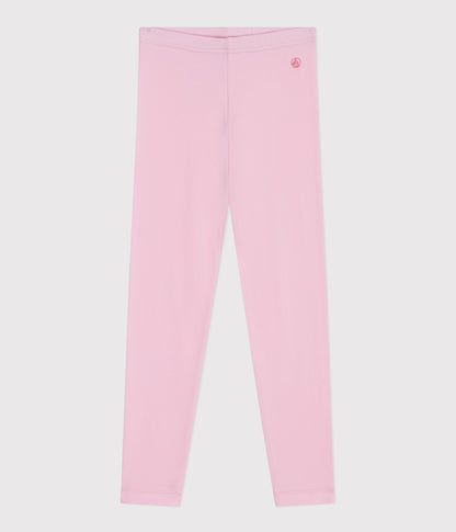 Legging enfant en coton uni – F1