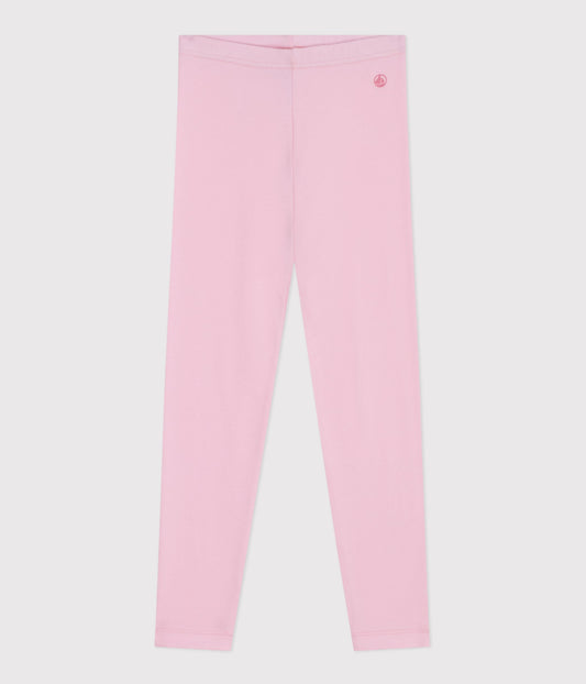 Legging enfant en coton uni – F1