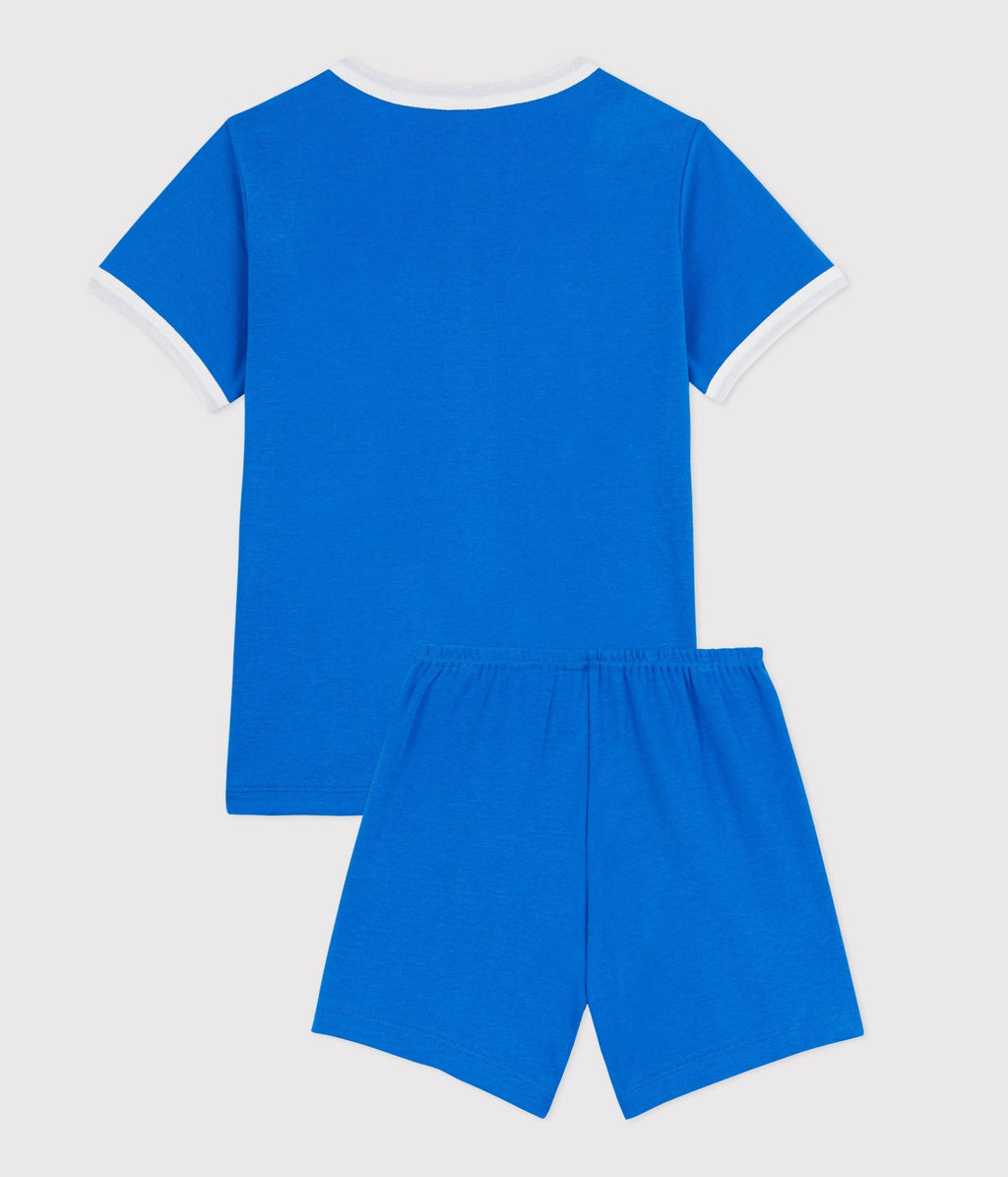 Pyjama short enfant en coton motif méduse – D1