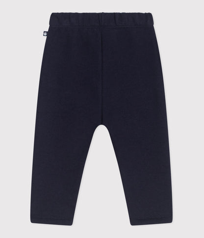Pantalon de jogging bébé en coton uni – D1