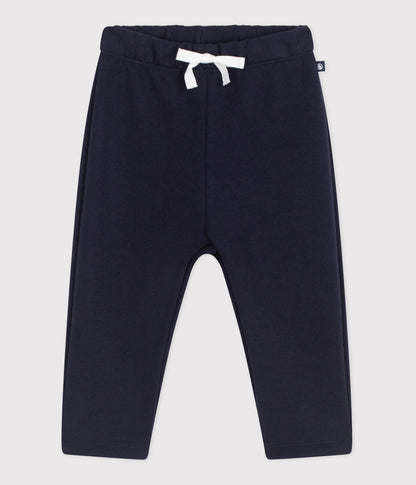 Pantalon de jogging bébé en coton uni – F1