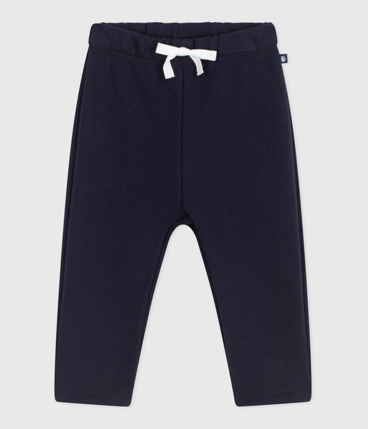Pantalon de jogging bébé en coton uni – F1