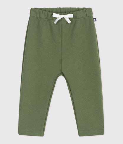 Pantalon de jogging bébé en coton uni – F1