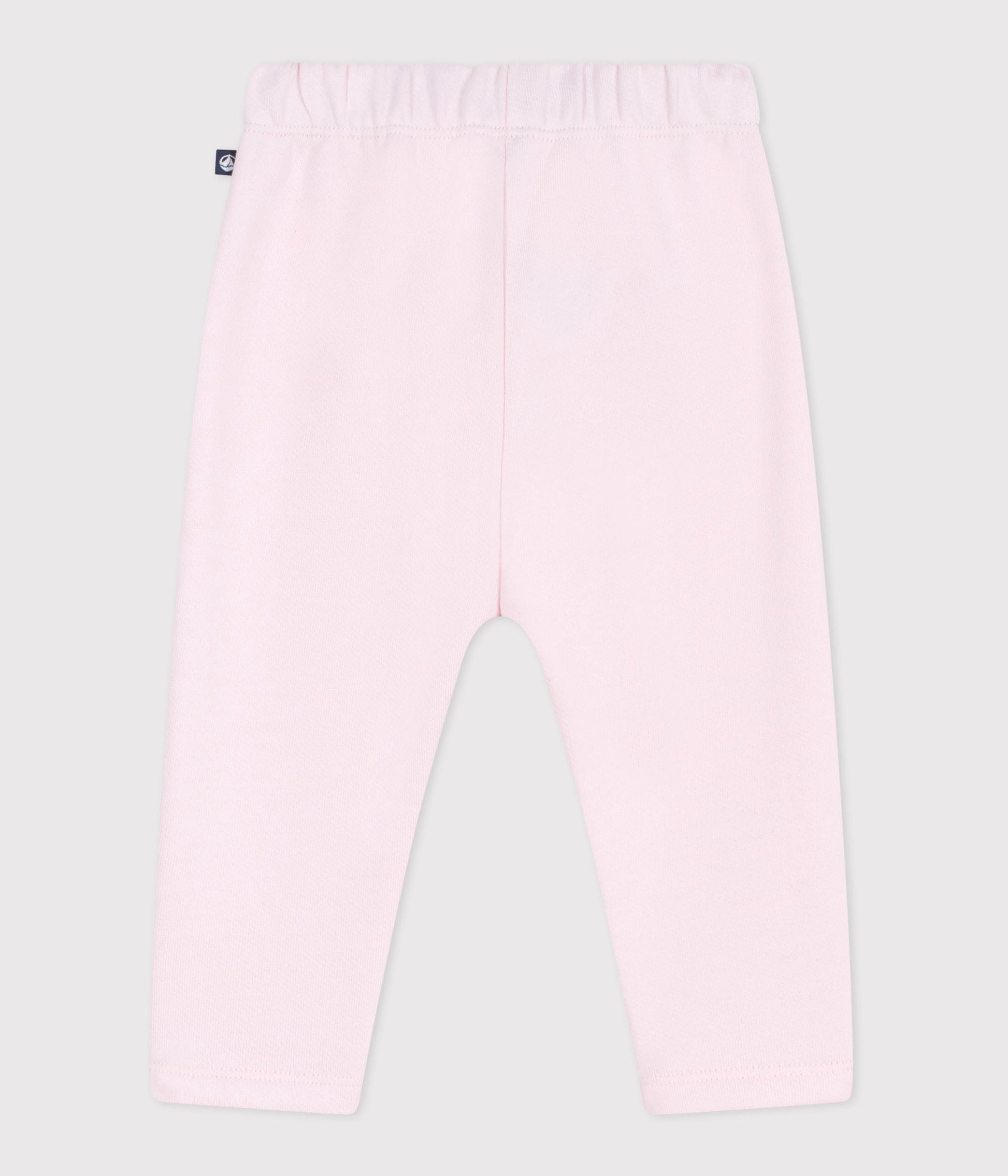 Pantalon de jogging bébé en coton uni – D1