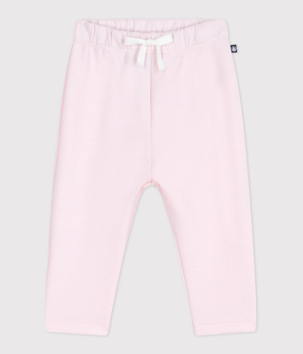 Pantalon de jogging bébé en coton uni – F1