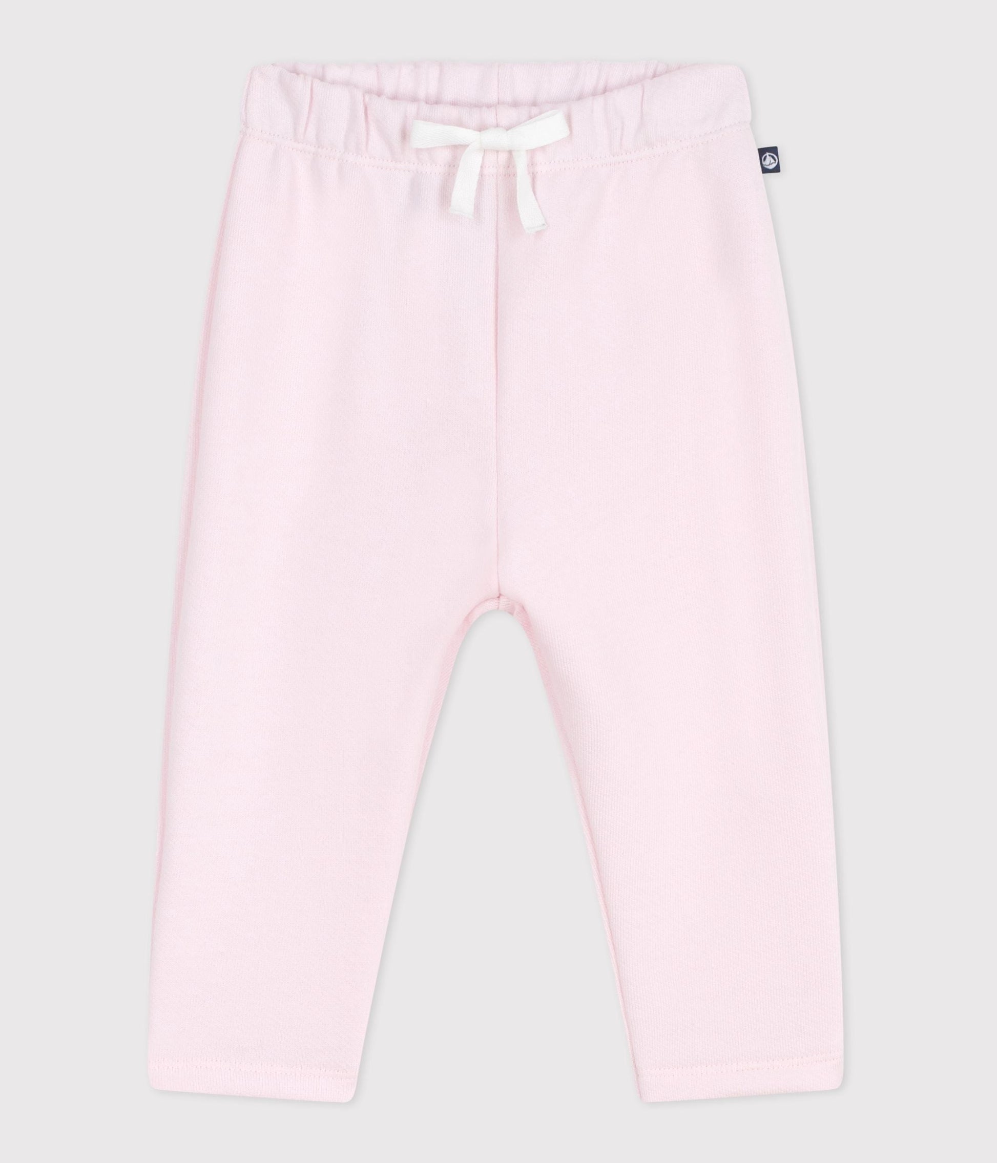 Pantalon de jogging bébé en coton uni – F1