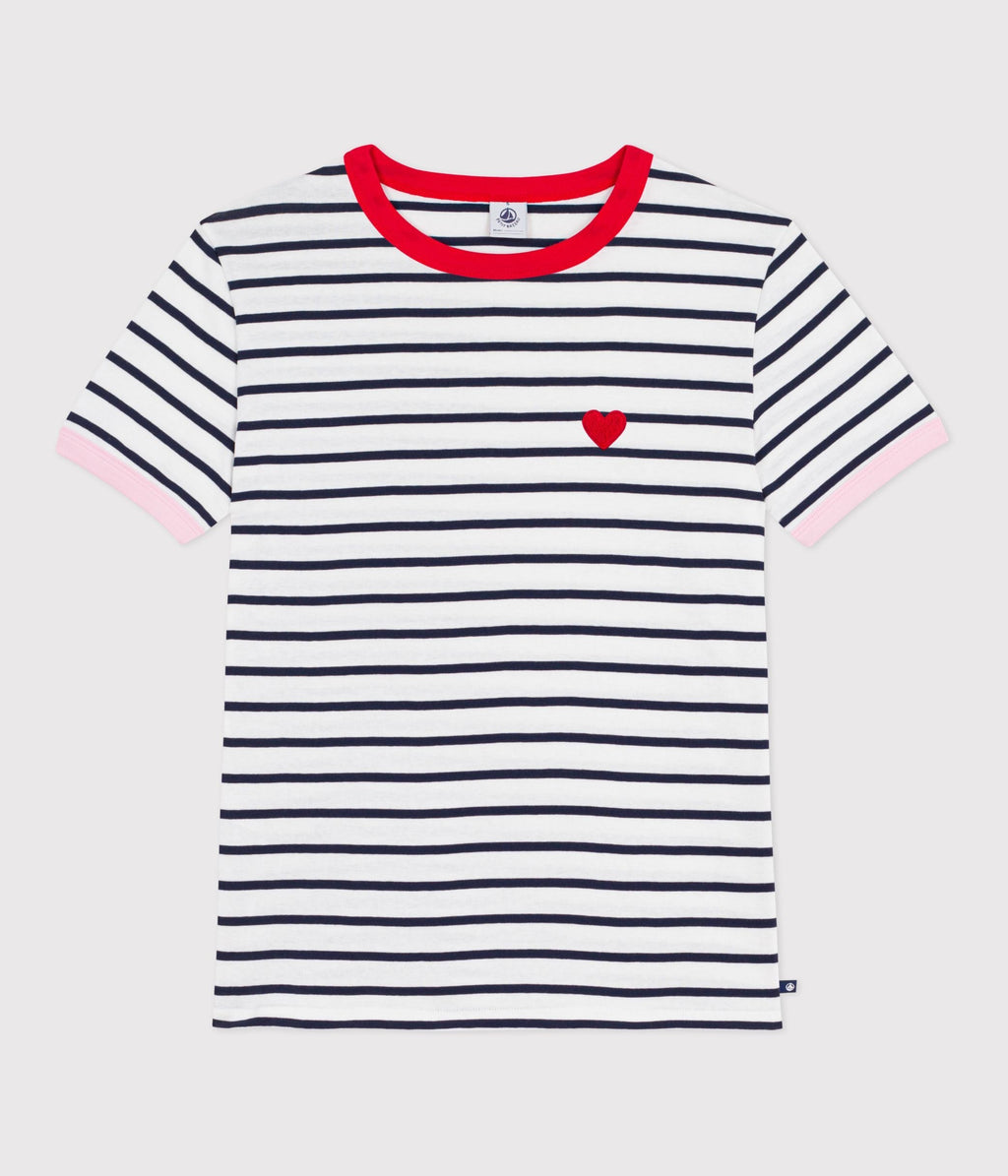 Tee-shirt femme en coton manches courtes – F1