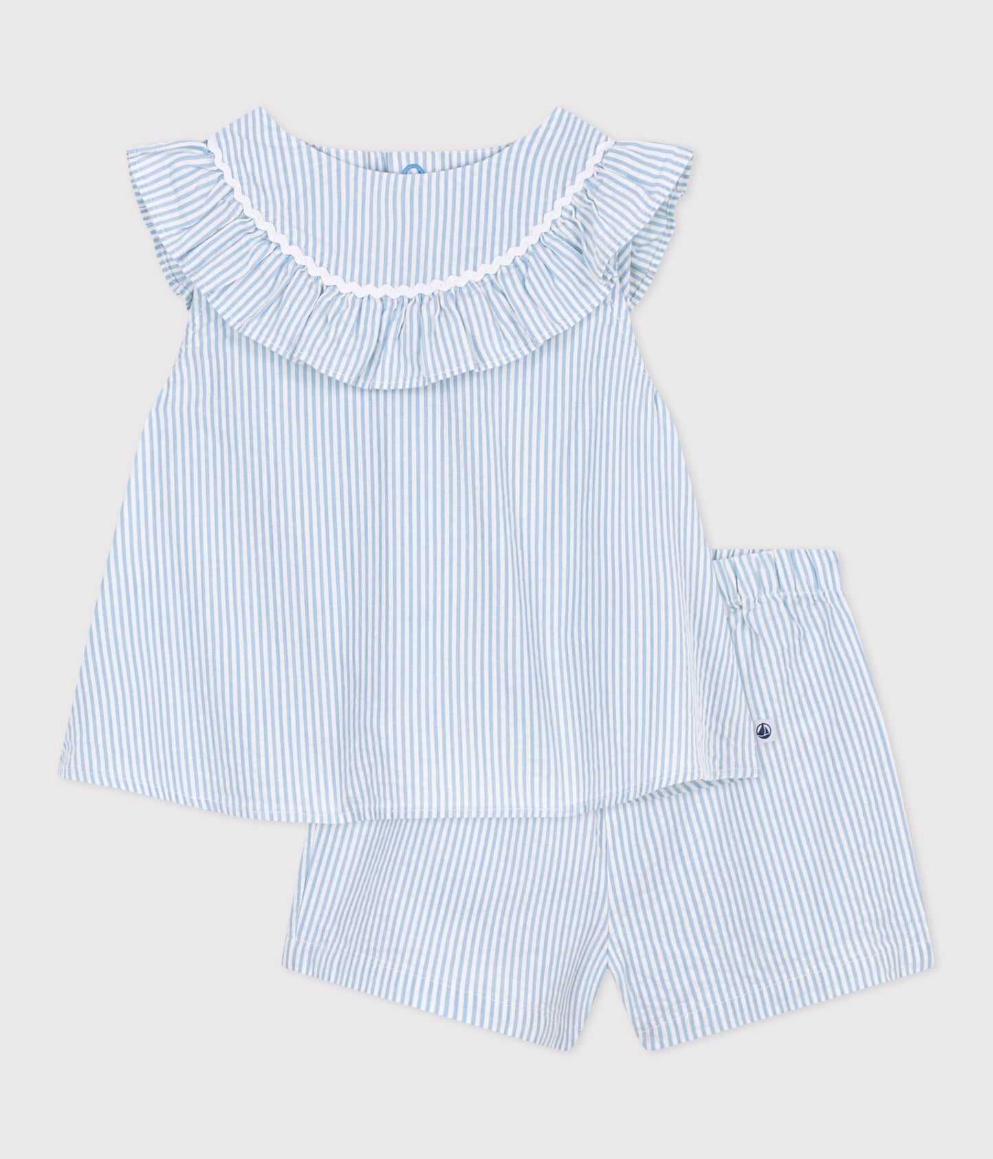 Ensemble cadeau bébé en coton : ensemble 2 pièces – F1