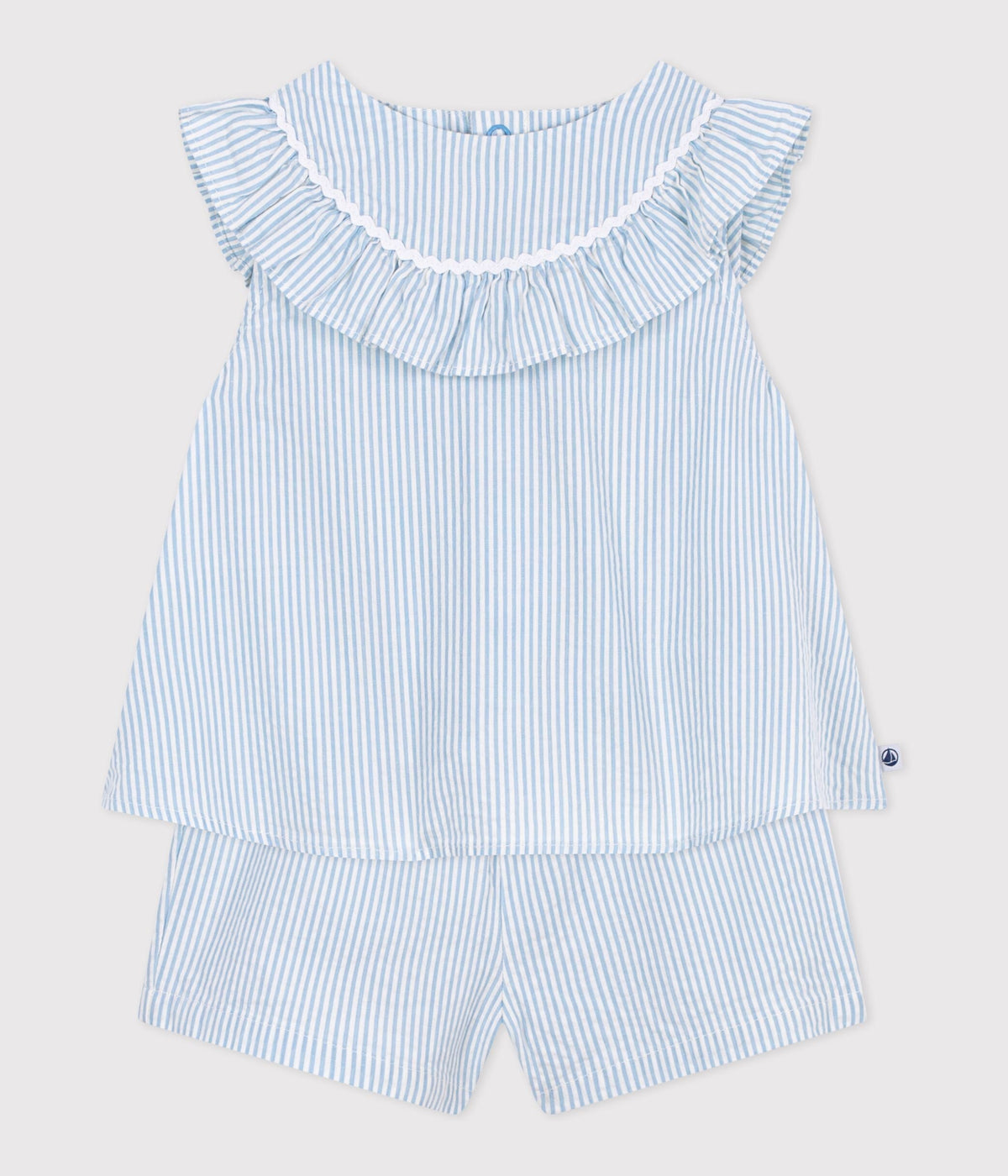 Ensemble cadeau bébé en coton : ensemble 2 pièces – F2