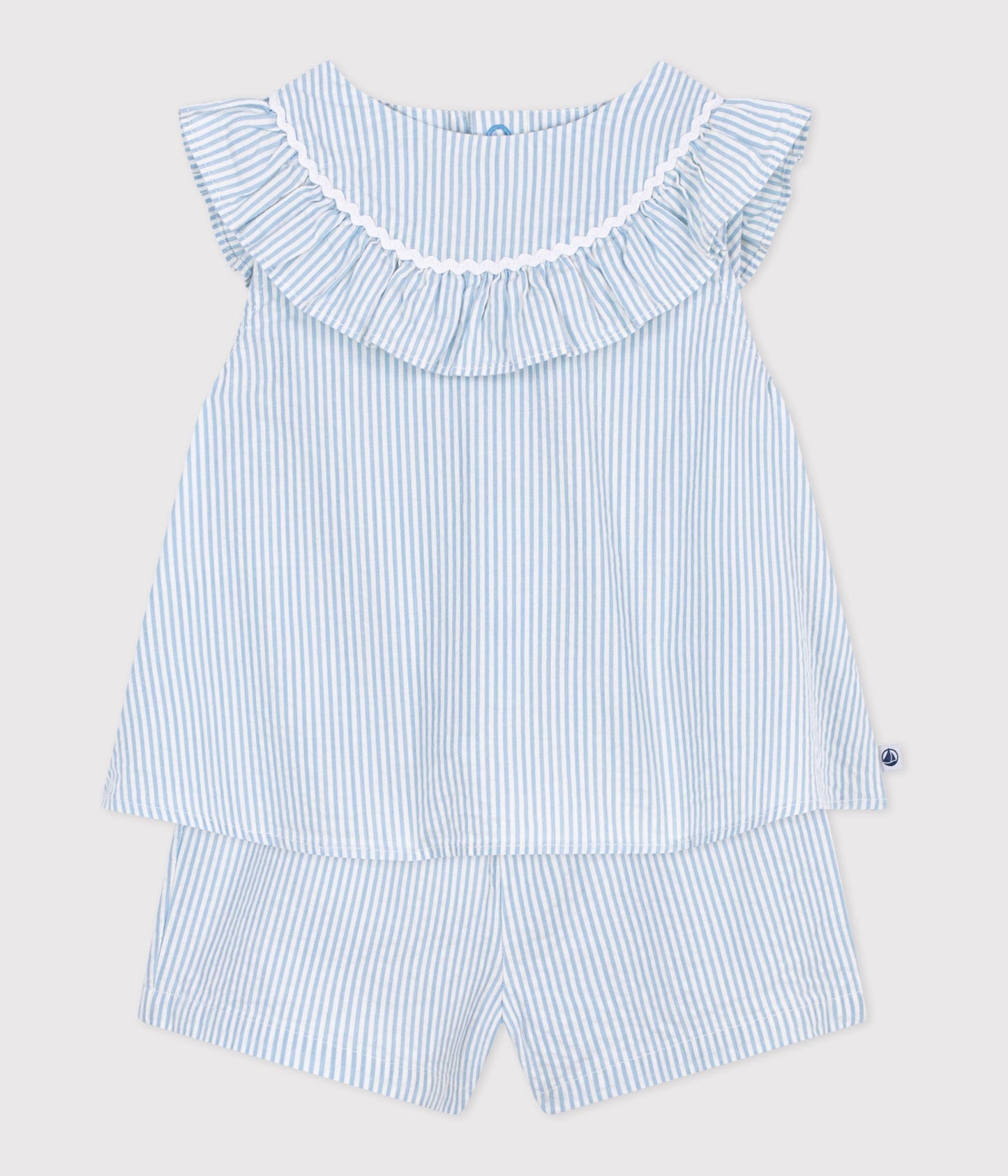 Ensemble cadeau bébé en coton : ensemble 2 pièces – F2