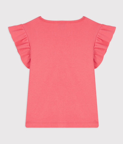 Tee-shirt enfant manches courtes en coton uni – D1
